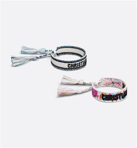 christian dior pulsera tela|Pulseras .